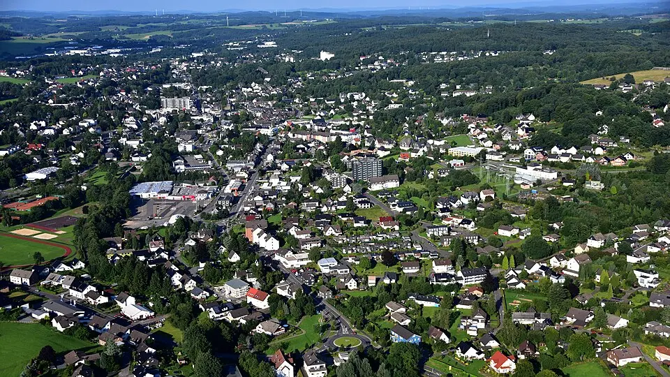 Waldbröl – Stadtansicht