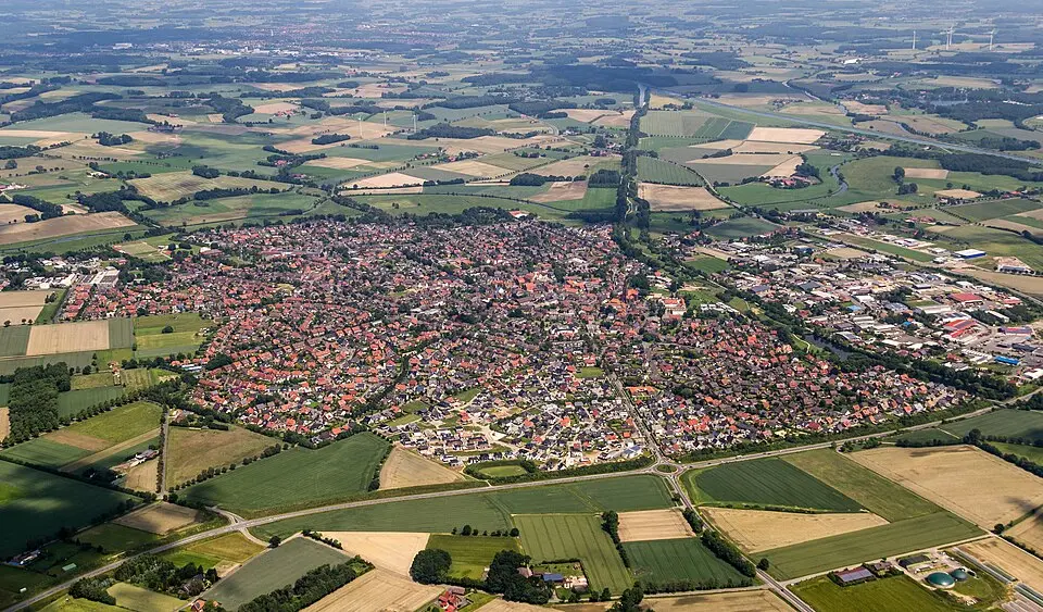 Olfen – Stadtansicht