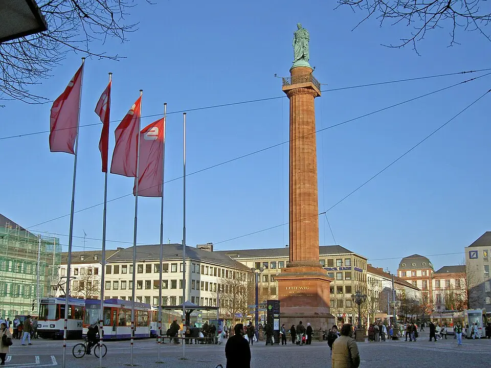 Darmstadt – Stadtansicht
