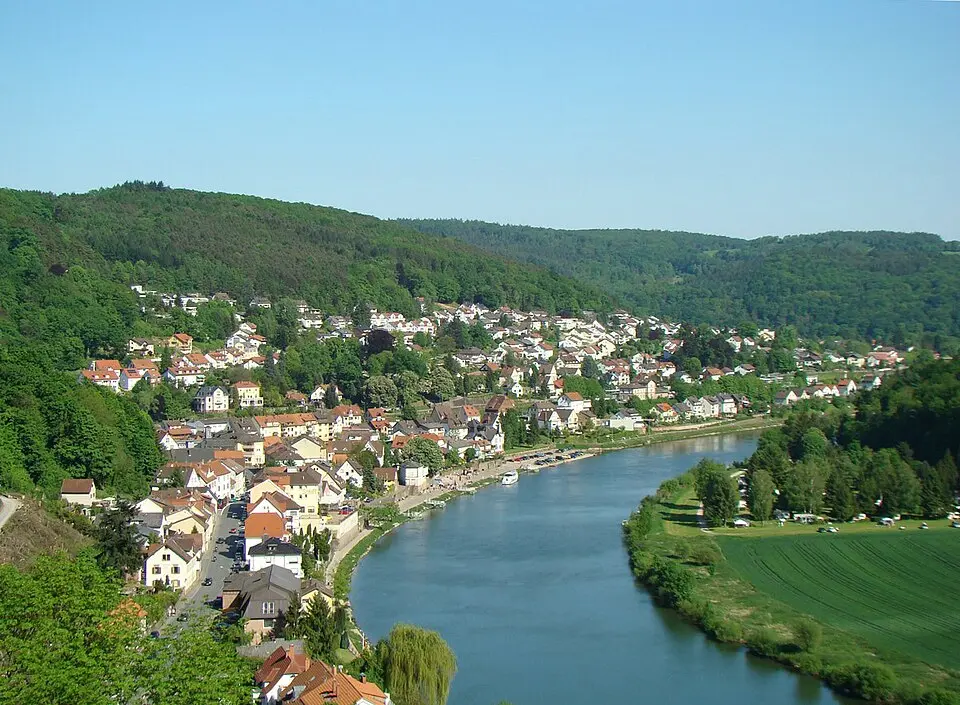 Neckarsteinach – Stadtansicht
