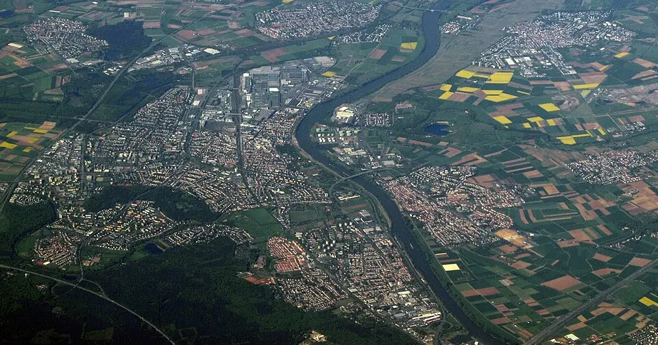 Rüsselsheim am Main – Stadtansicht