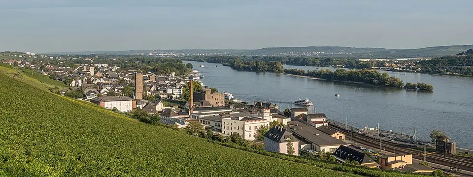 Rüdesheim am Rhein – Stadtansicht