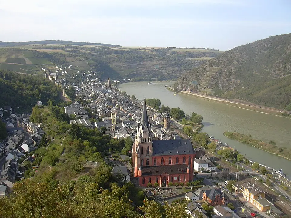 Oberwesel – Stadtansicht