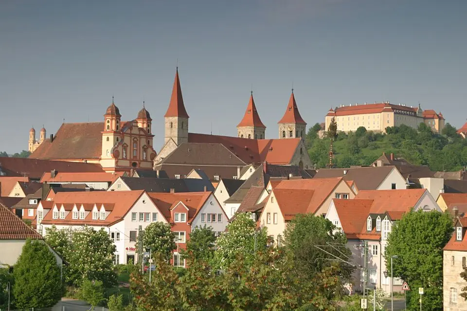 Ellwangen (Jagst) – Stadtansicht