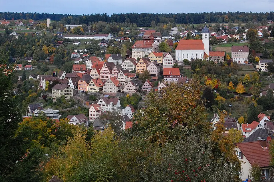 Altensteig – Stadtansicht