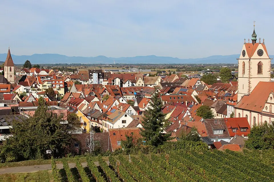 Endingen am Kaiserstuhl – Stadtansicht