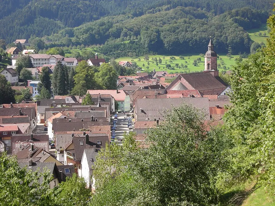 Oppenau – Stadtansicht