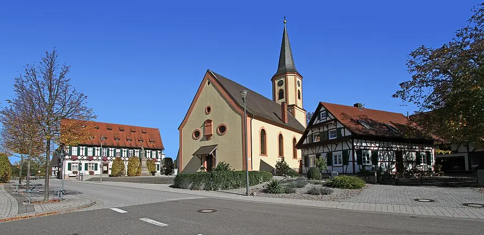 Rheinau – Stadtansicht