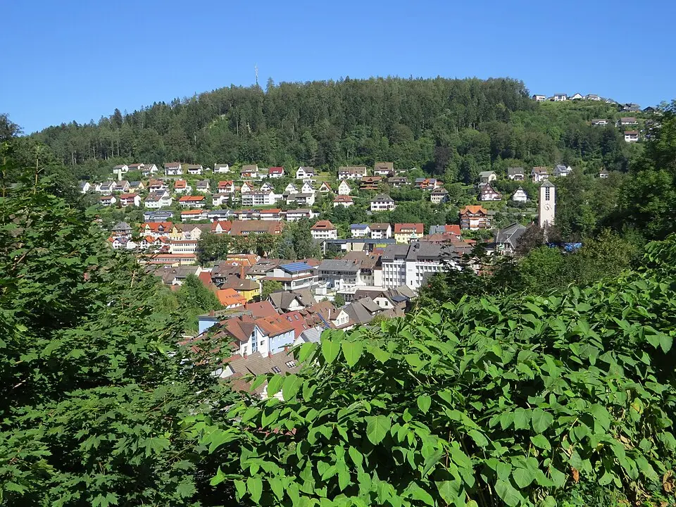 Triberg im Schwarzwald – Stadtansicht