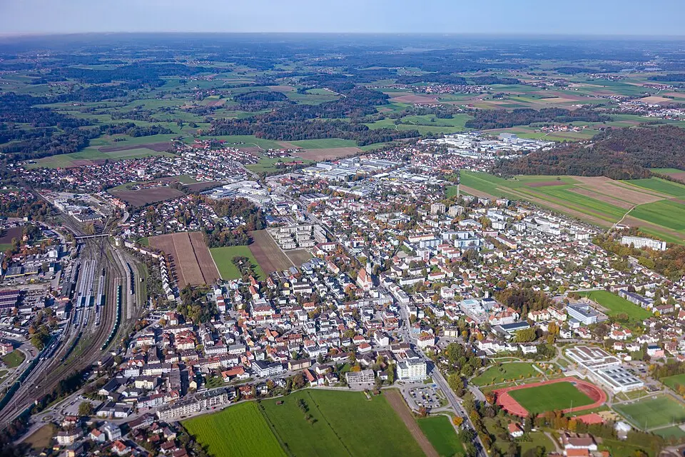 Freilassing – Stadtansicht