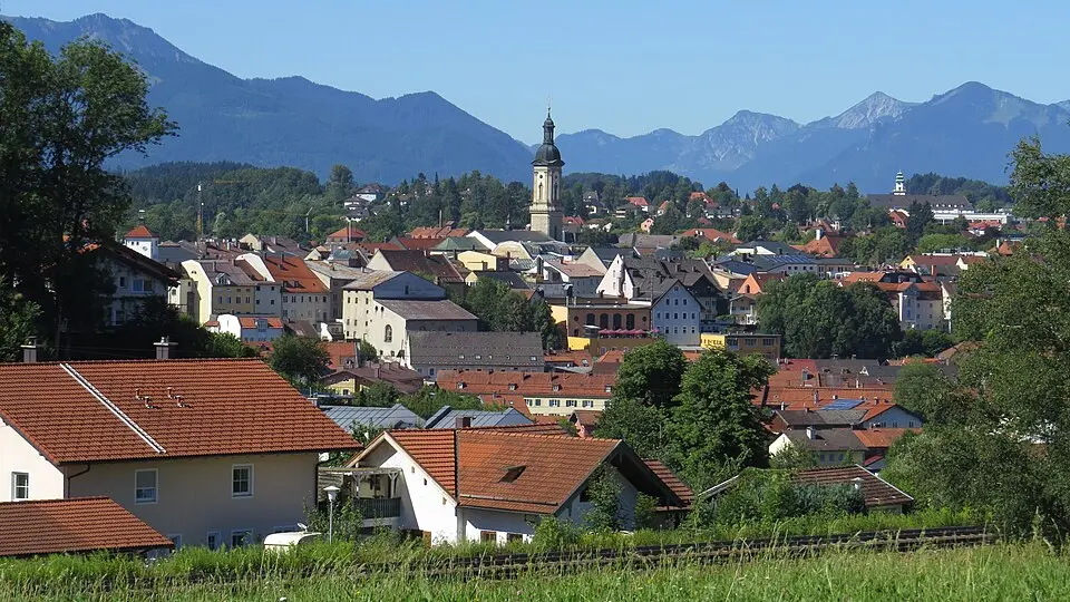 Traunstein – Stadtansicht