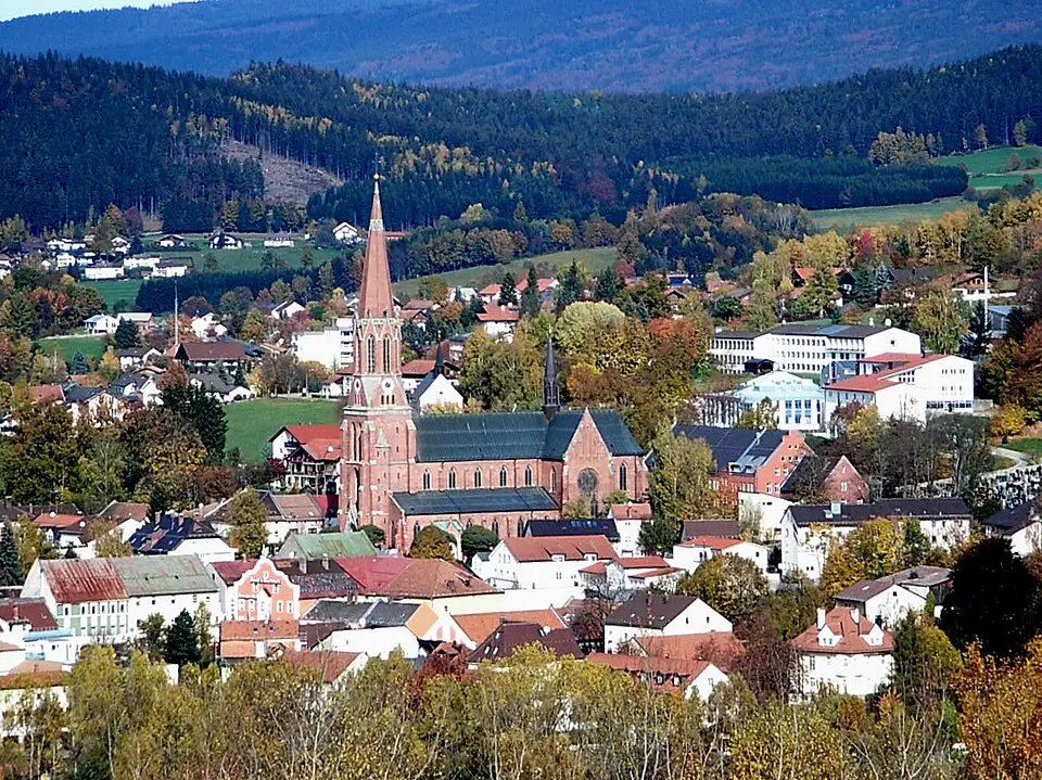 Zwiesel – Stadtansicht