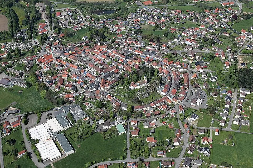 Pleystein – Stadtansicht
