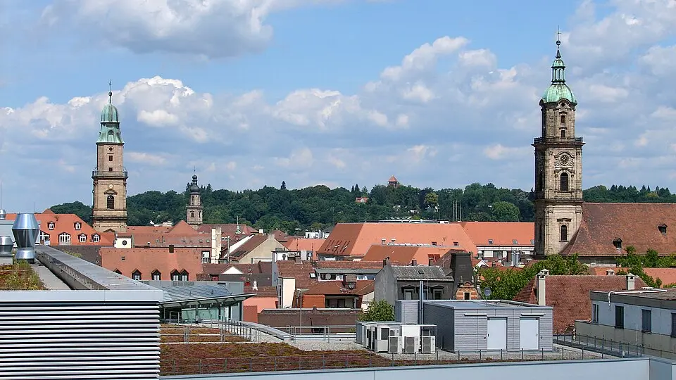 Erlangen – Stadtansicht