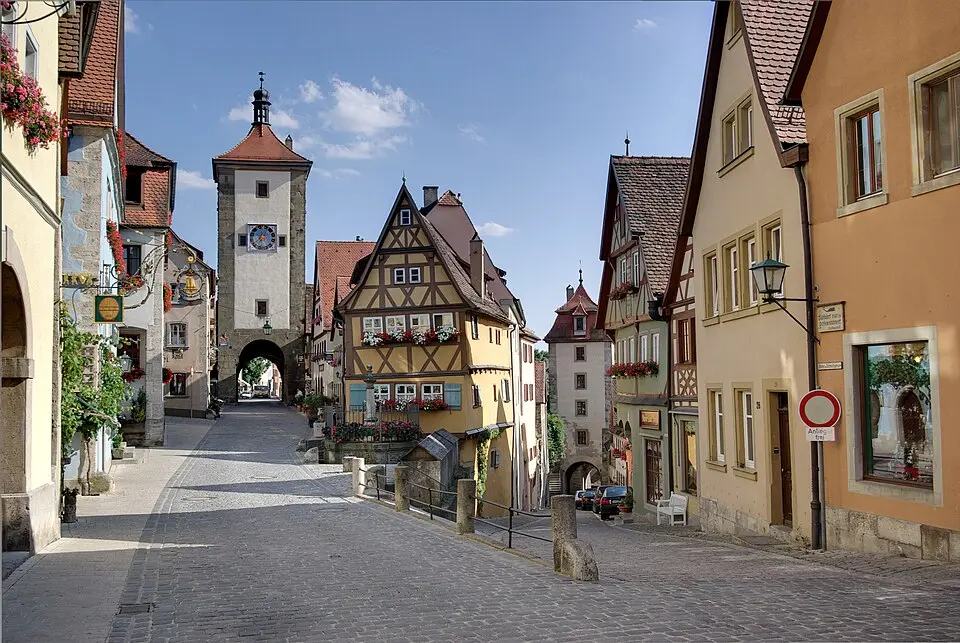 Rothenburg ob der Tauber – Stadtansicht