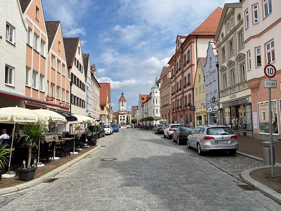 Dillingen a.d.Donau – Stadtansicht