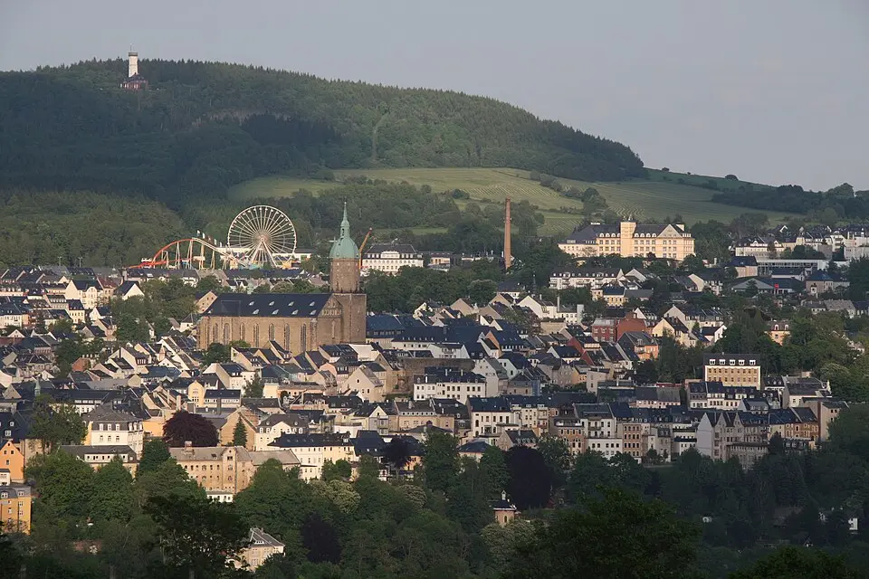 Annaberg-Buchholz – Stadtansicht