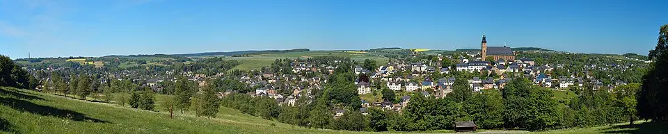 Schneeberg – Stadtansicht