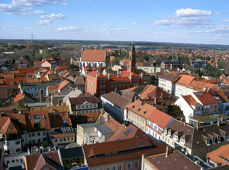 Kamenz / Kamjenc – Stadtansicht
