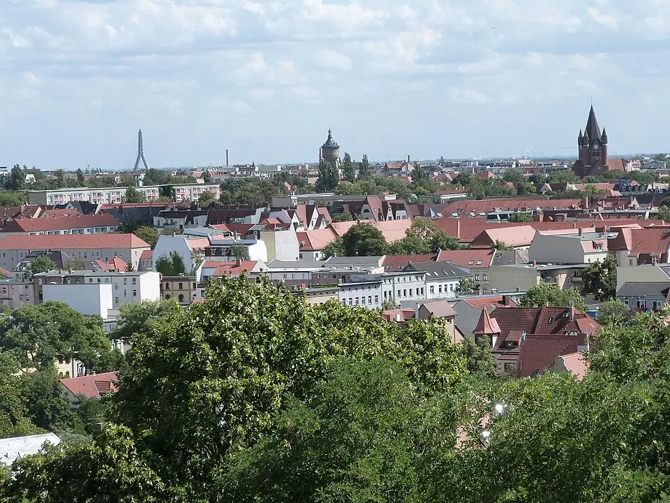 Halle (Saale) – Stadtansicht