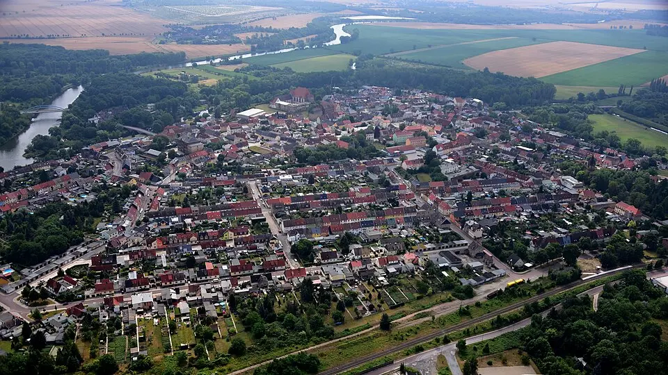 Nienburg (Saale) – Stadtansicht