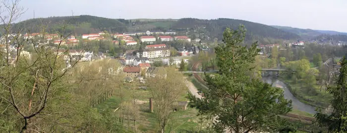 Berga-Wünschendorf – Stadtansicht